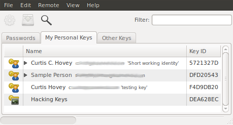 Passwords and Encryption Keys